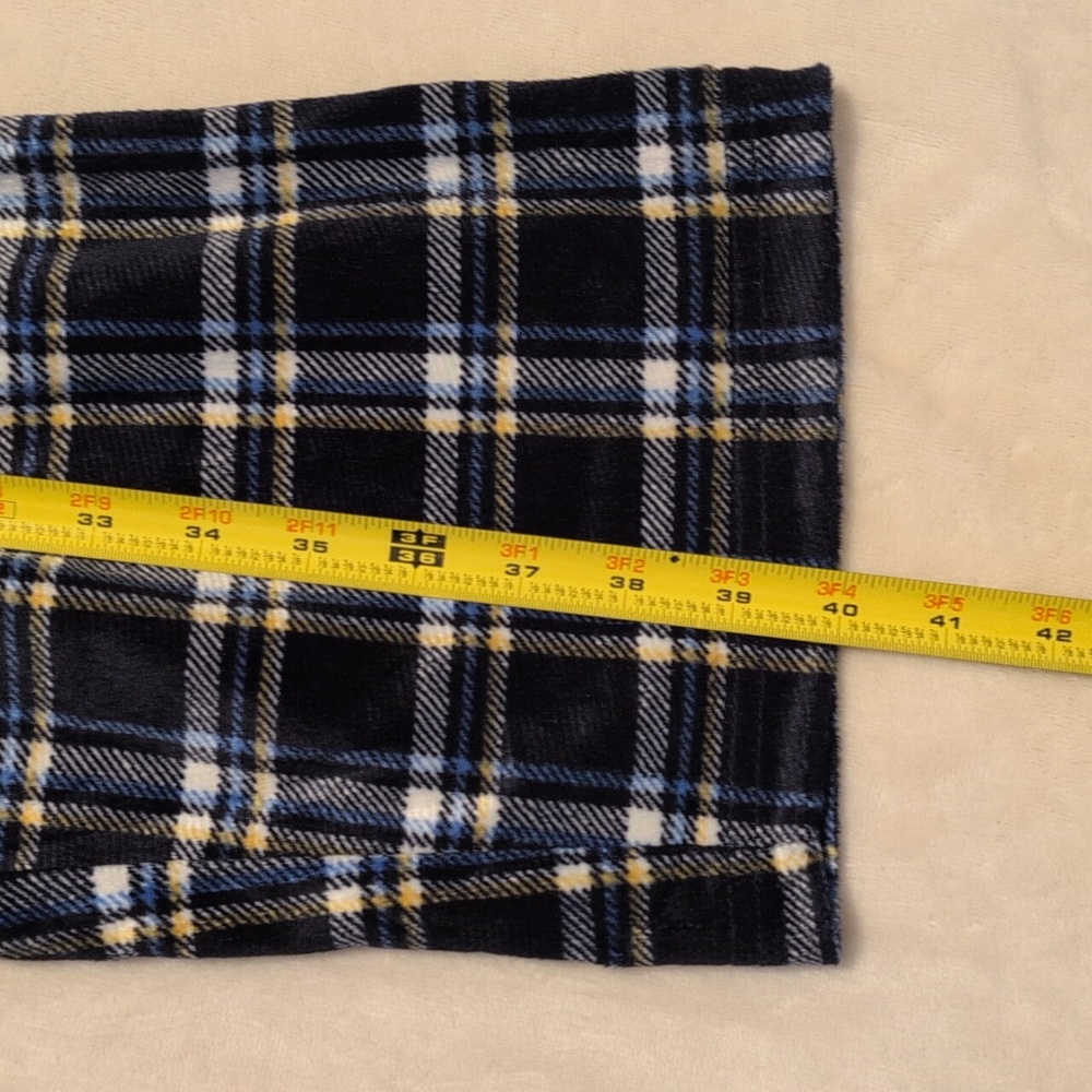 Essentials Sleepwear By Kevin Apparel Men's Plaid Pajama Pants Size Medium Nwt - Picture 6 of 7